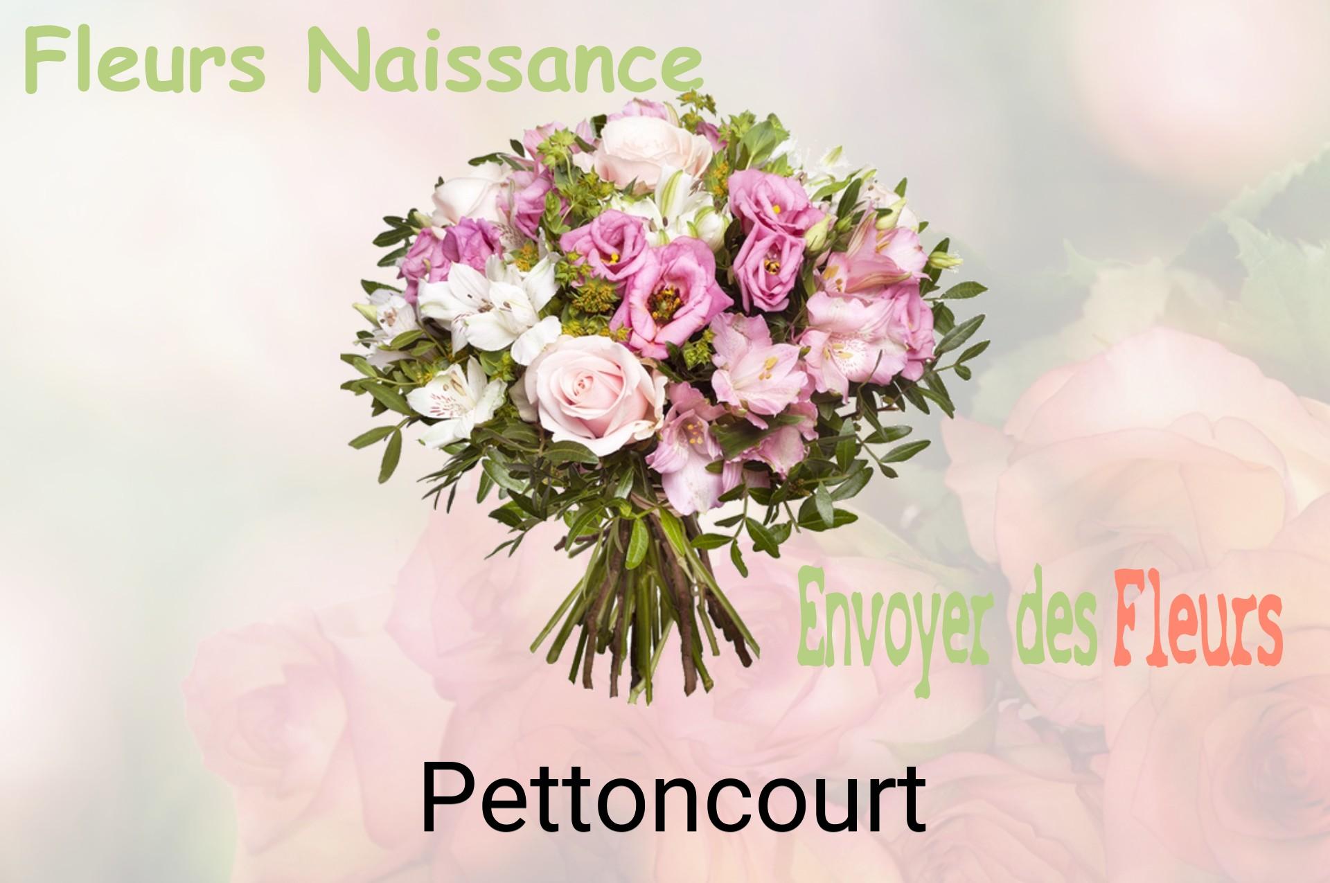 Bouquet de fleurs de naissance livré à Pettoncourt